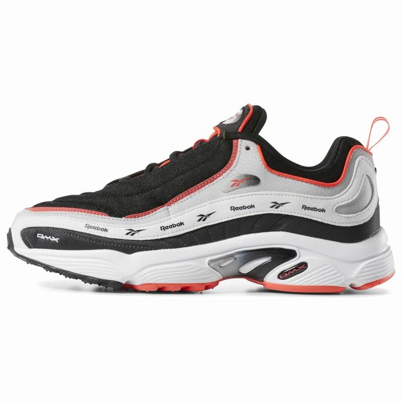 Tenisi Reebok Daytona Dmx Vector Dama Negrii/Gri/Albi/Rosii Romania QR9334QK